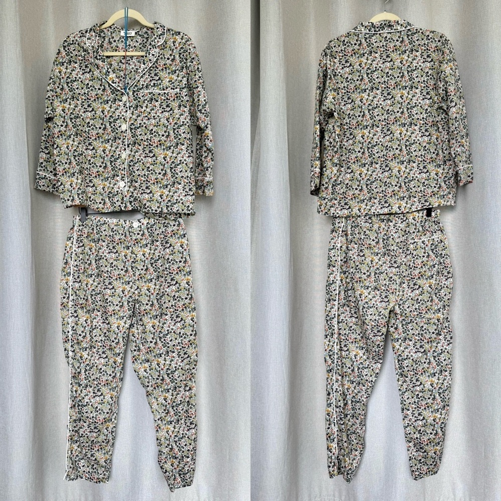 Sleepy Jones Marina Cotton Liberty Wiltshire Berries Pajama Set S - Picture 3 of 13